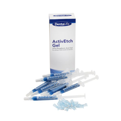 Dentalife ActivEtch Gel 10 x 3g Syringes + 20 Tips