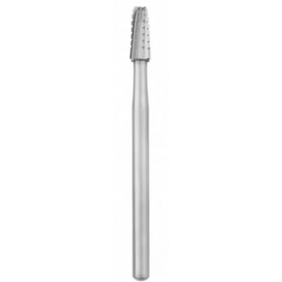 SS White Carbide Bur Taper/Flat End Cross Cut Fissure Surgical FG - 10/Pack