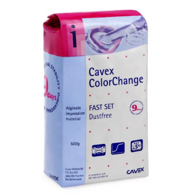 Cavex ColorChange Alginate Fast Set 500g