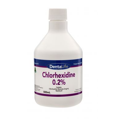 Dentalife Chlorhexidine 0.2% Solution 500mL