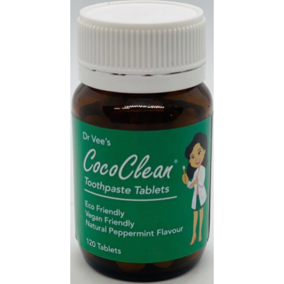 CocoClean Toothpaste Tablets - 120/Jar