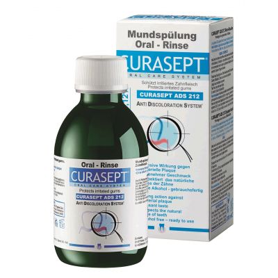 Curasept 0.12% Chlorhexidine Mouth Rinse - 200ml Bottle