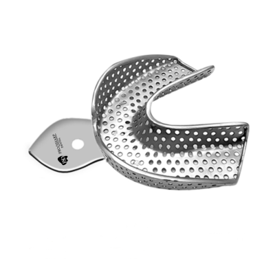 ProSharp Perforated Stainless Steel Impression Tray with Retention Rim