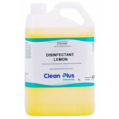 Clean Plus Disinfectant Lemon 5L