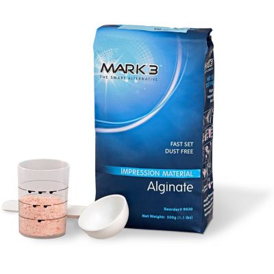 MARK3 Alginate Dustfree Fast Set 500g Bag