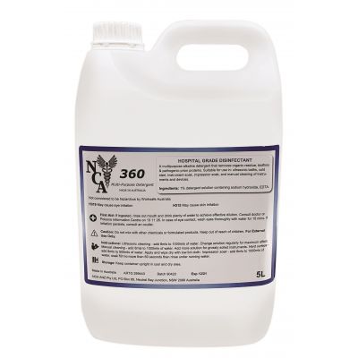 NCA 360 Multi-Purpose Ultrasonic Detergent - 5L