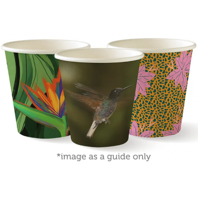 BioCup Paper Cup Biodegradable Art Series 6oz 1000/Carton