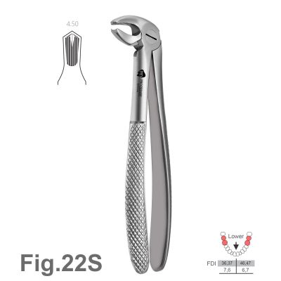 US Elite Dental Pigtail Explorer #3 with Hollow Handle