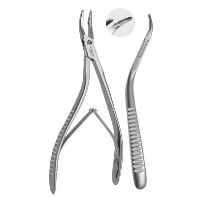 ProSharp Bone Rongeurs Double Curved Angled Tip 15cm