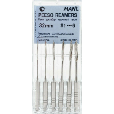 MANI Peeso Reamers 28mm 6/Pack
