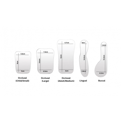 Intraoral Photography Mirrors Stainless Steel D/Sided