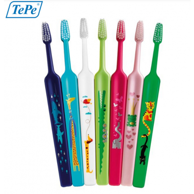 TePe Select Compact Zoo Illustrations Soft Toothbrush