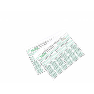 Meditrax Surgery Patient Record Sheet Pad