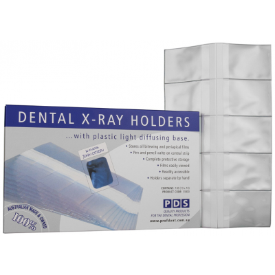 PDS Dental X-ray Storage Pockets - 100/Pack