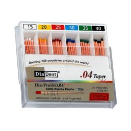 DiaDent GP Points MM-Marked .04 Taper 60/Box