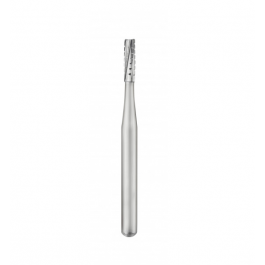 SS White Carbide Bur Straight/Flat End Cross Cut Fissure FG 10/Pack ...