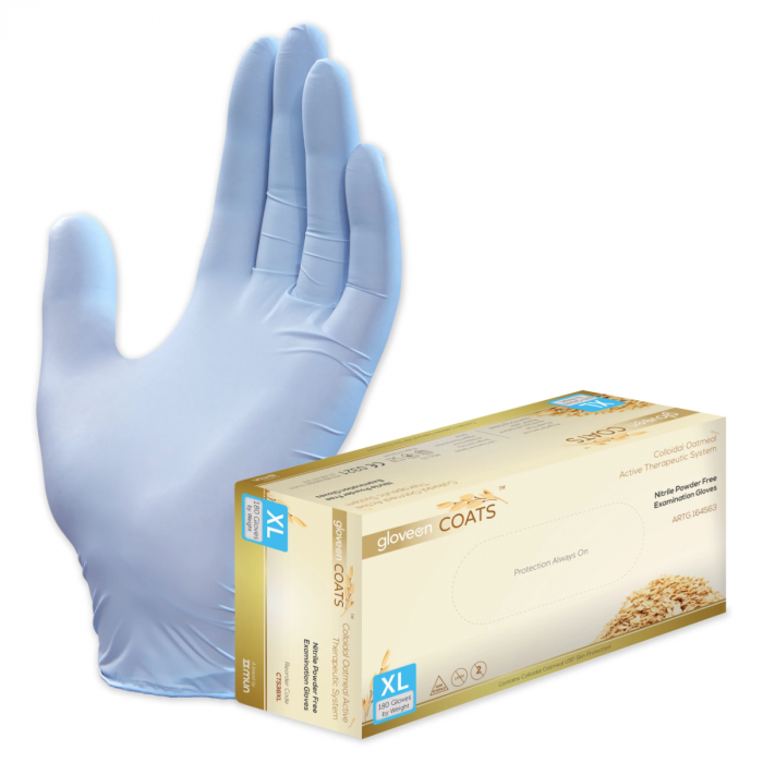 COATS Nitrile Gloves Powder Free