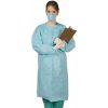 Isolation Gown Tie-Back Elastic Cuff 25/Pack