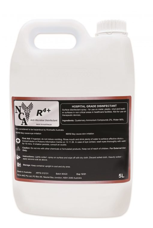 NCA R4 Cleaner Disinfectant Spray