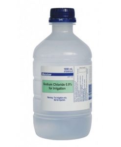 Baxter Sodium Chloride (Saline) 0.9% Bottle