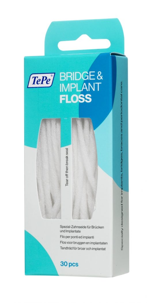 TePe Bridge & Implant Floss 30/Box