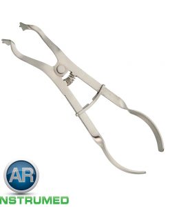 AR Instrumed Rubber dam clamp forceps Ivory