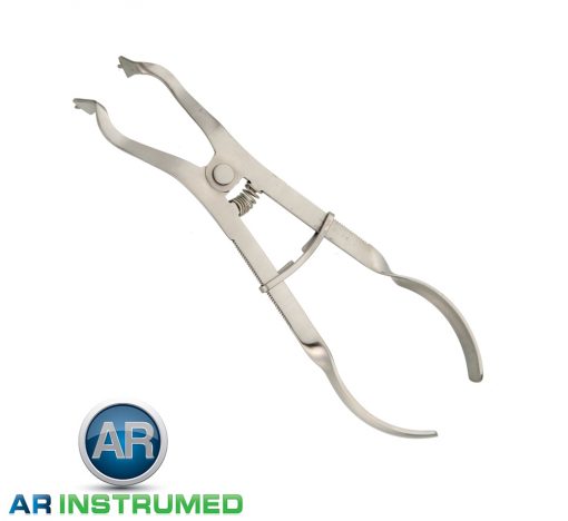 AR Instrumed Rubber dam clamp forceps Ivory