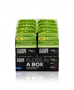 Caredent Floss In A Box Periotape 100m 10/Box
