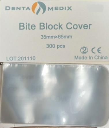 DentaMedix Bite Block Cover 35mm×65mm 300/Bag