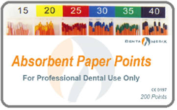 DentaMedix Paper Points 200/pack