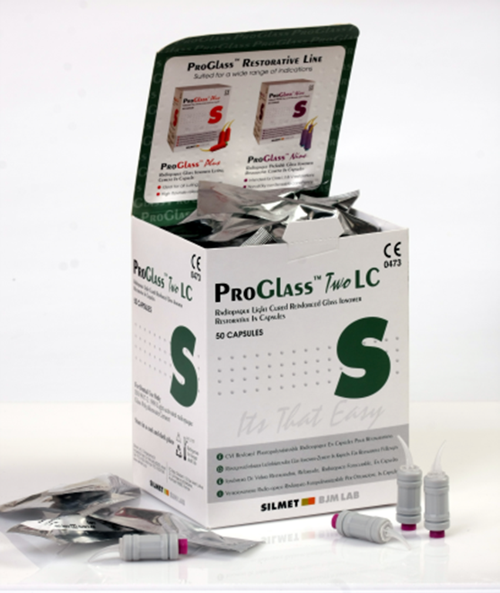 Silmet ProGlass Two LC GIC Capsules 50/Box