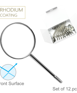 ProSharp Mouth Mirror Front Surface Rhodium Coating 12/Box