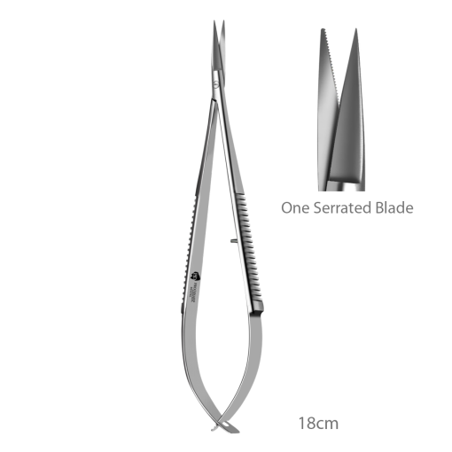 ProSharp Micro Scissors Serrated Blade 18cm