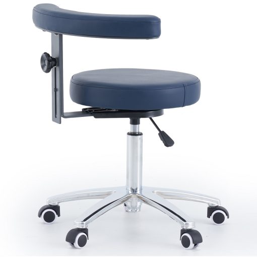 Round Stool With Armrest Side